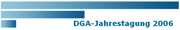 DGA-Jahrestagung 2006