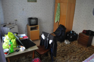 Our hotel room at Xoлбос (Cholbos), close to the IBPC. (Photo: G. Schaepman-Strub)
