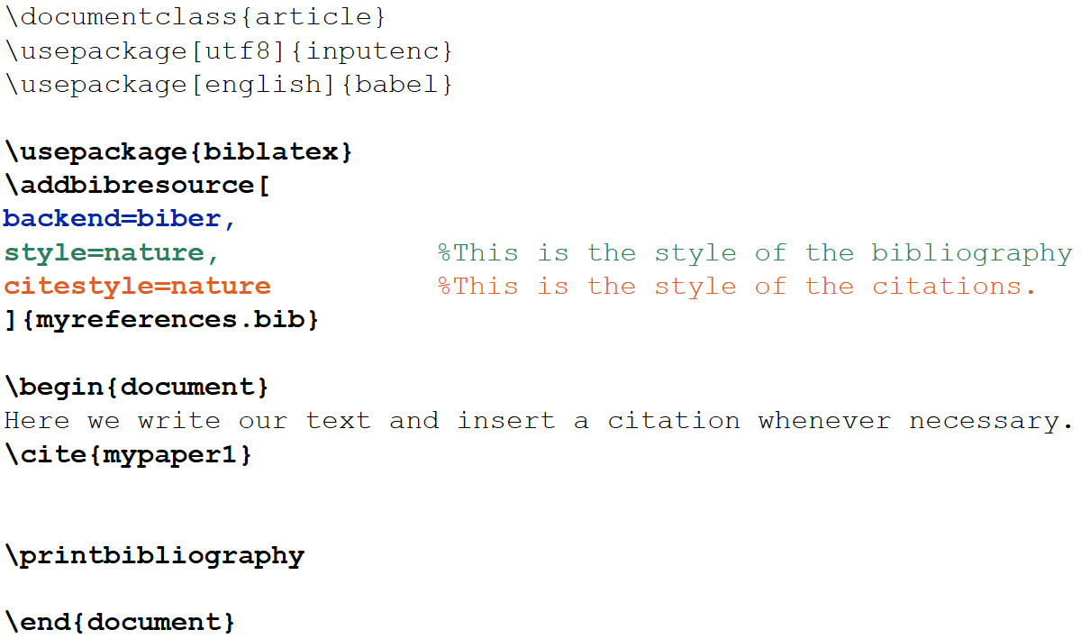 How To Cite In Latex