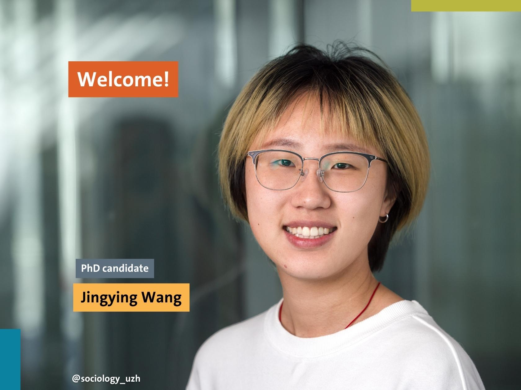 Welcome Jingying Wang Portrait