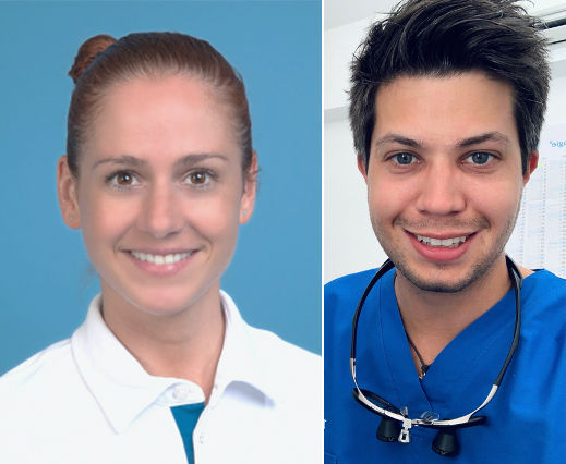 Portraitbilder Dr. Manuela Kaufmann und Dr. Alex Solderer