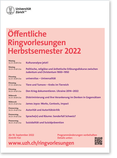 Übersicht Ringvorlesungen HS 2022 (Cover)