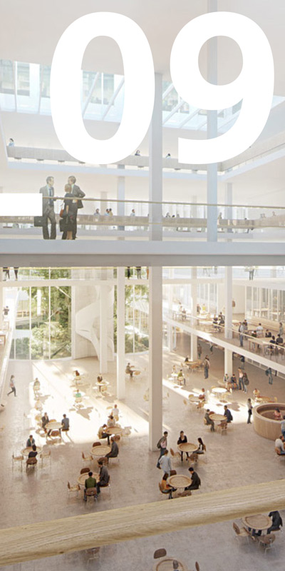 Visualization of the new UZH Forum