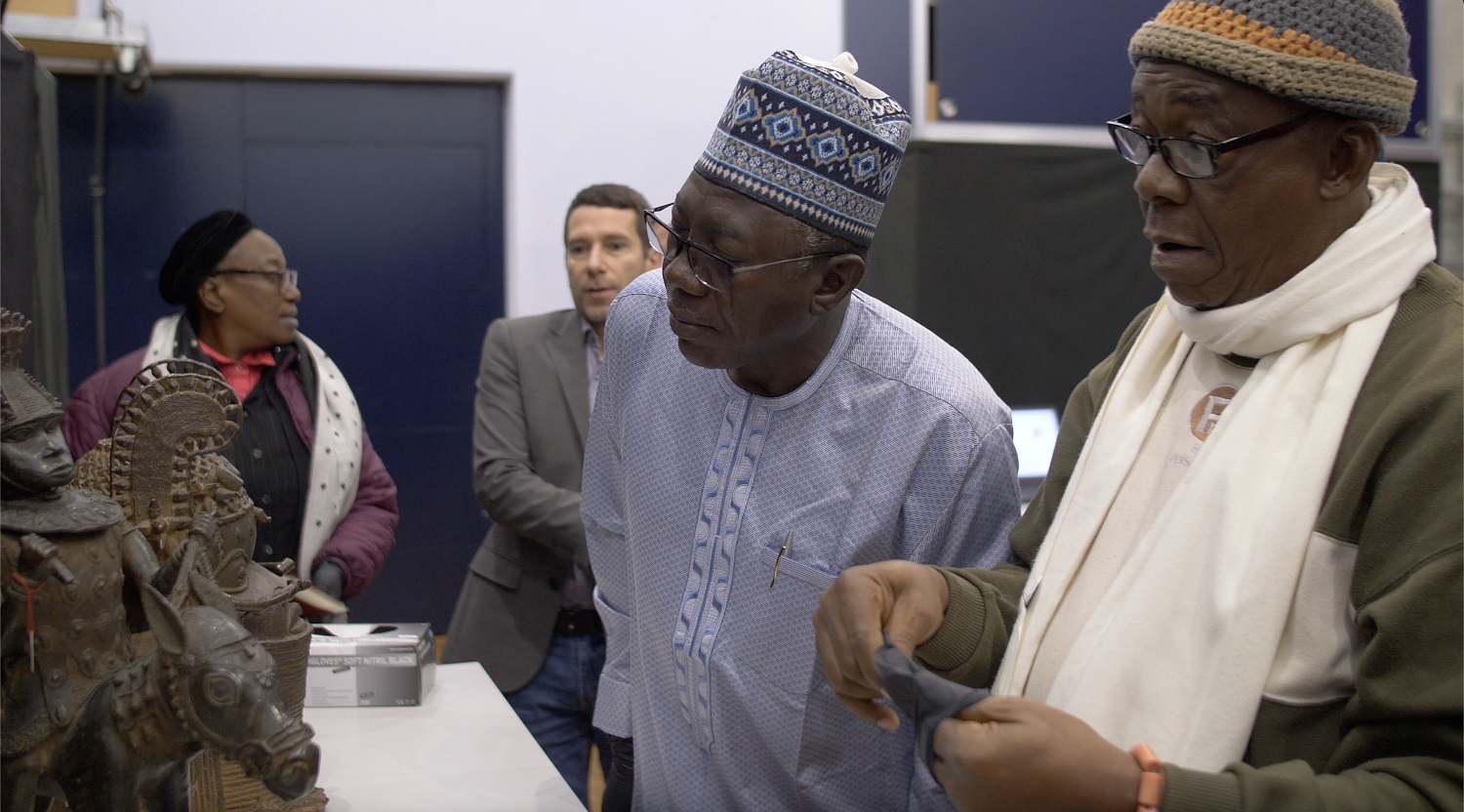 Delegation aus Nigeria am Völkerkundemuseum UZH