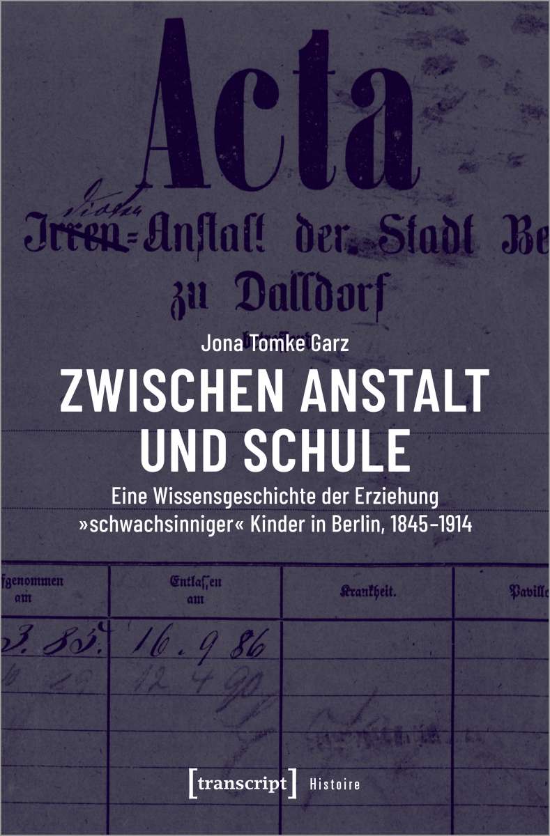 Cover von "Zwischen Anstalt und Schule"