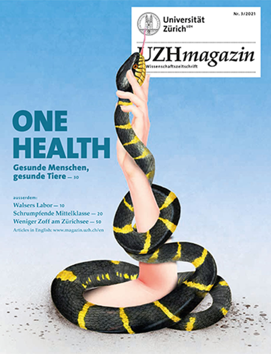 UZH Magazin 3/21 (Cover)