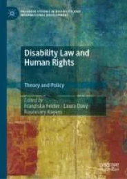 Cover von "Disability Law and Human Rights"