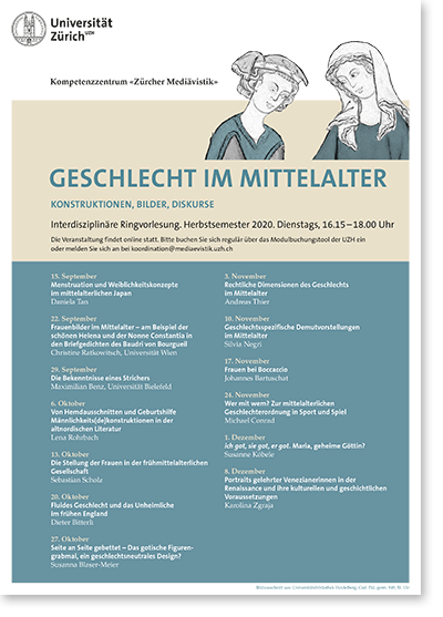 RV "Geschlecht im Mittelalter" (Cover Flyer)