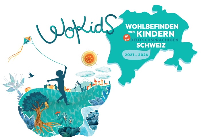 WoKidS lettering Map Logo