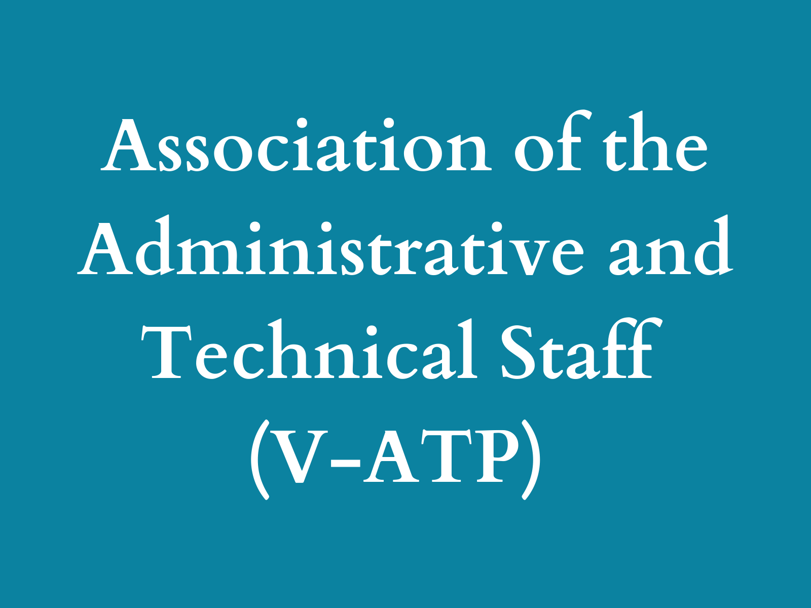 Association of the Administrative and Technical Staff (V-ATP) 