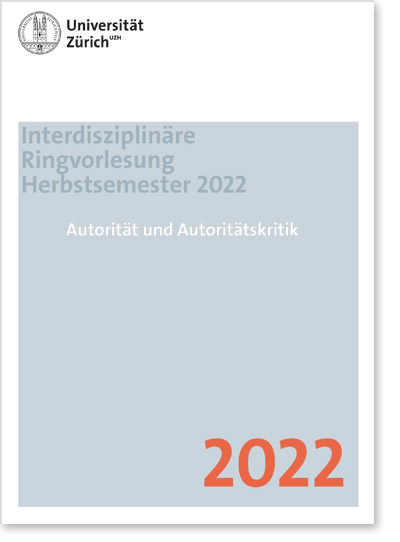 RV «Autorität und Autoritätskritik» (Cover Flyer)