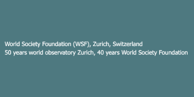 World Society Foundation - Jubiläum