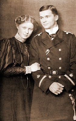 Ellen und Hans Paasche als Verlobte