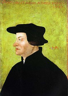 Bildnis von Huldrych Zwingli