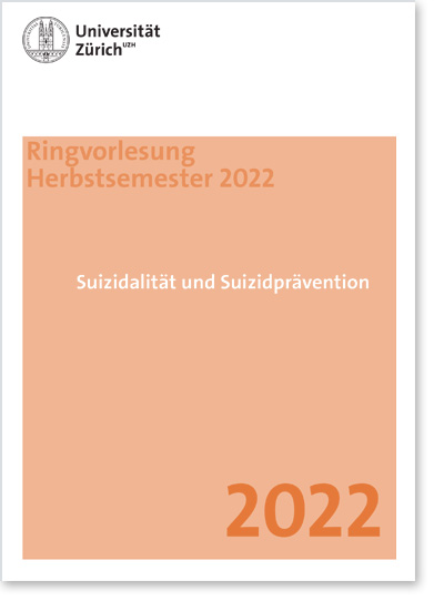 RV «Suizidalität und Suizidprävention» (Cover Flyer)