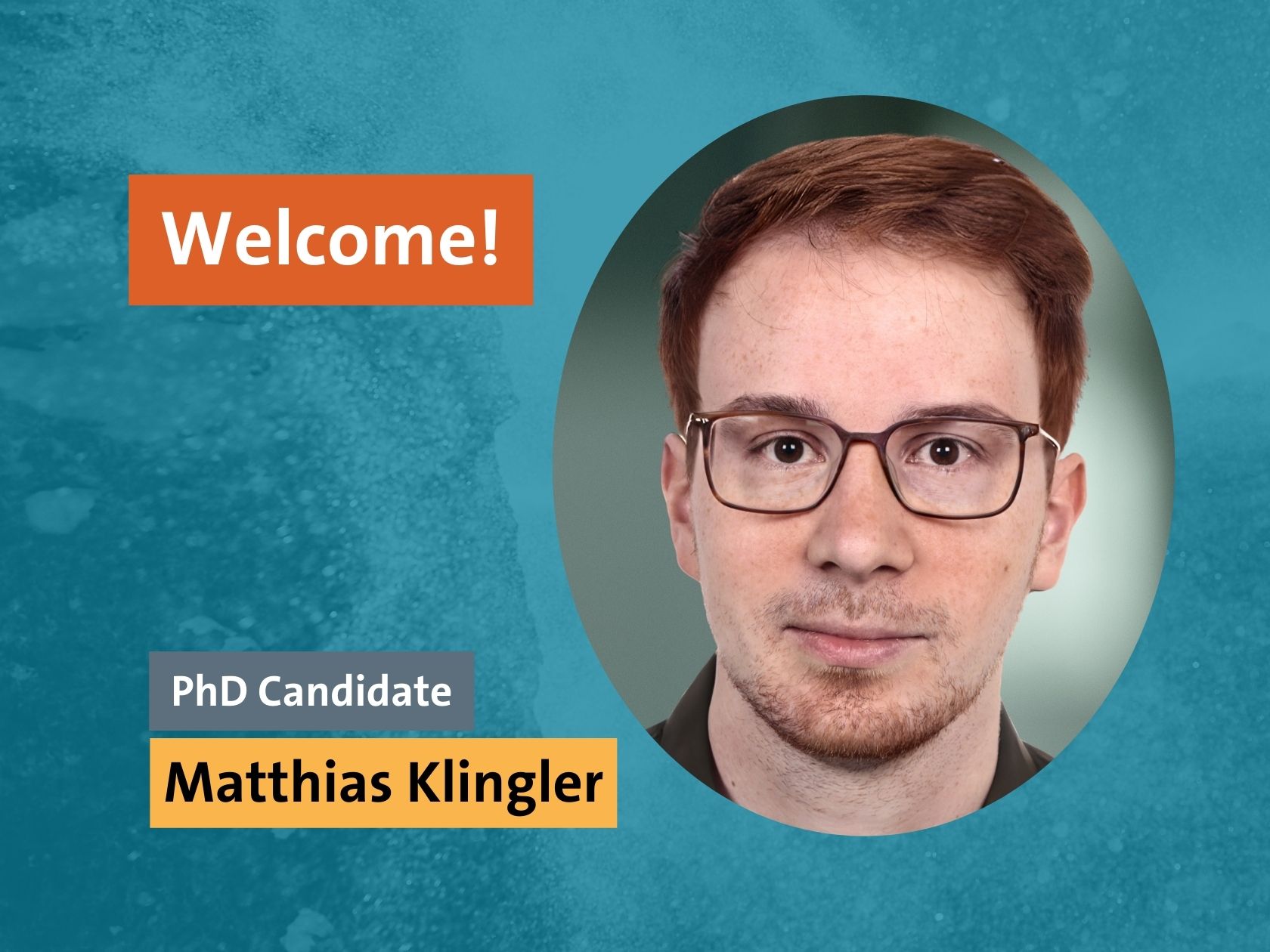Welcome Matthias Klingler Portrait