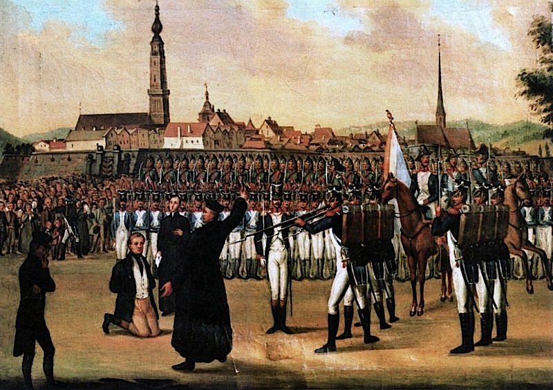 ohann Philipp Palm, am 26. August 1806 standrechtlich hingerichtet durch Erschießung auf Befehl von Napoleon.