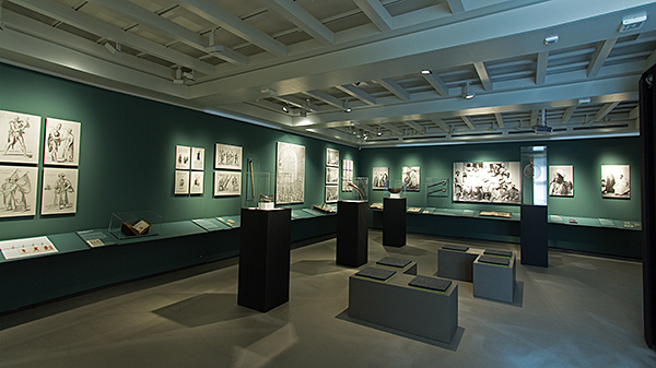 Foyersaal Völkerkundemuseum der Universität Zürich
