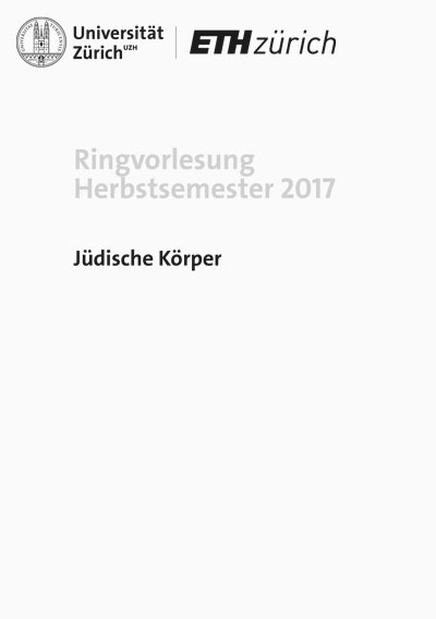 Jüdische Körper Flyer