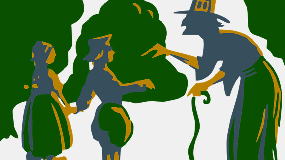 Hänsel und Gretel mit der Hexe