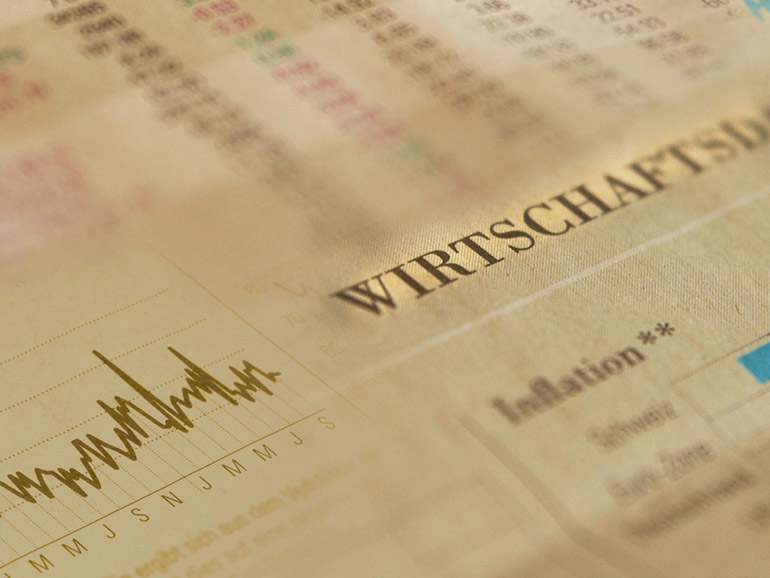 Zeitungsausschnitt Wirtschaftsteil