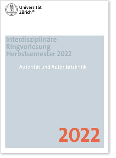RV «Autorität und Autoritätskritik» (Cover Flyer)