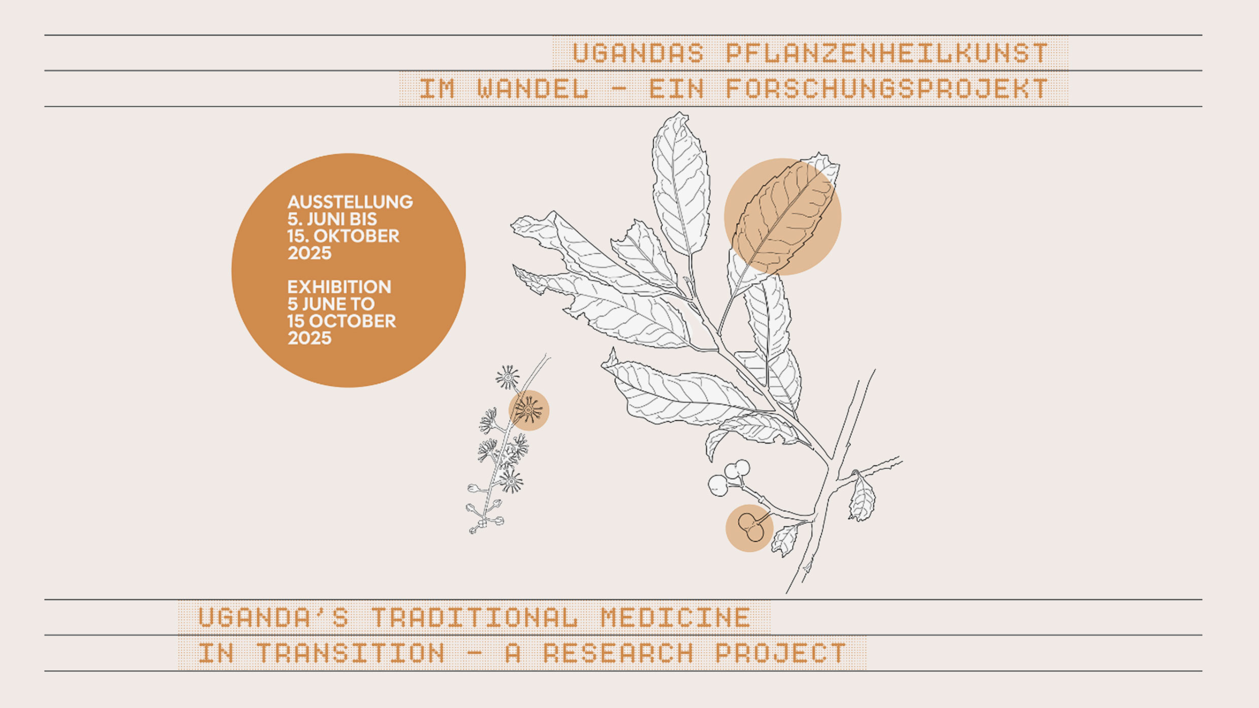 Flyer Visual der Ausstellung