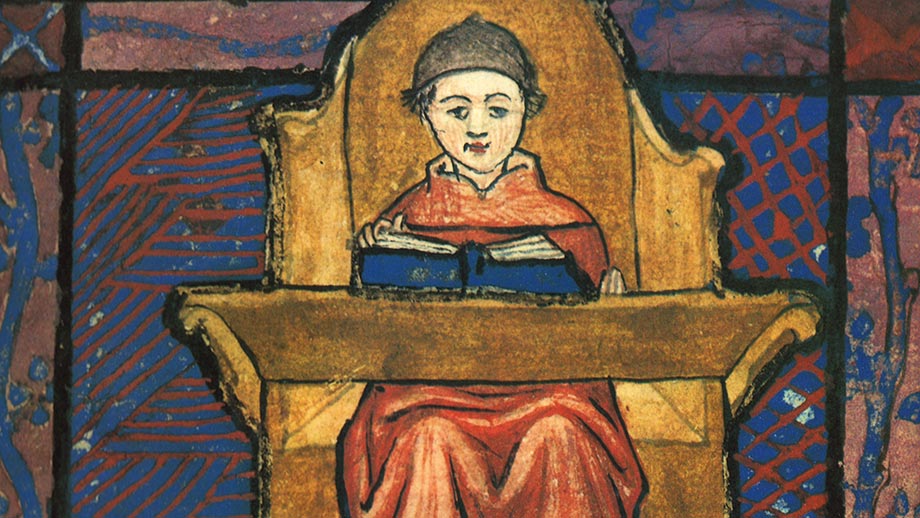 Professor in the Middle Age