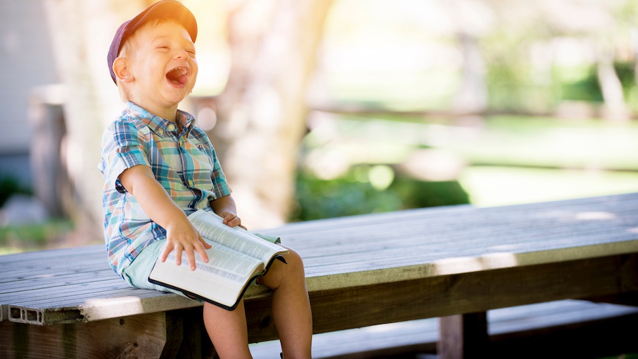 Grafik Lachendes Kind