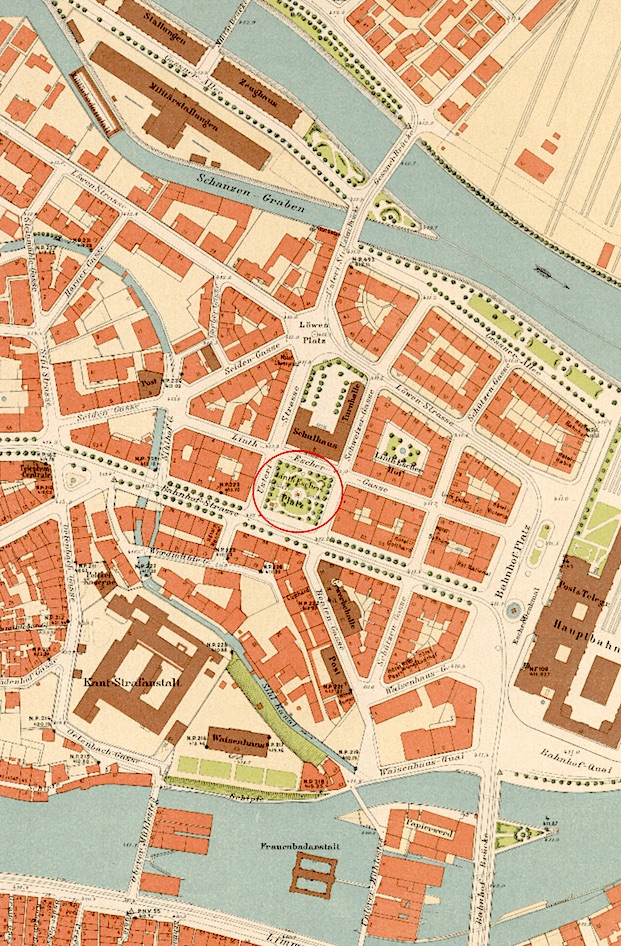 Stadtplan von Zürich